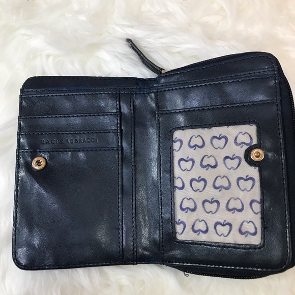 3/25$ Portefeuille vintage bleu marin - Picture 2 of 5